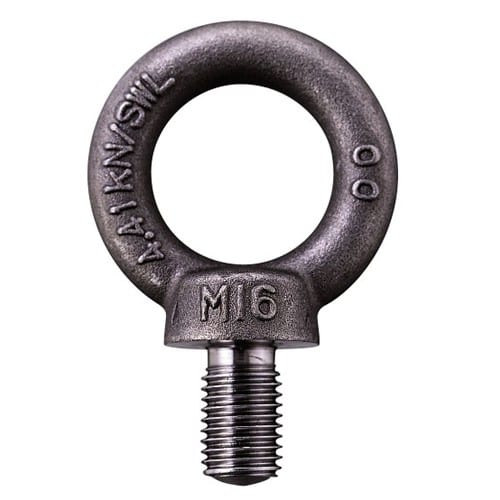 エスコ EA638SN-210 M22x35mm/2.0 アイボルト(細目/SS400) 1個 （ご注文単位1個）【直送品】