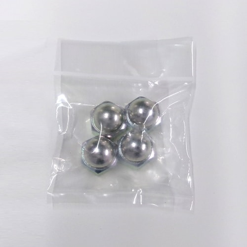 エスコ EA949LV-12 M12 袋ナット 2種(三価クロメートメッキ/4個) 1箱 (ご注文単位1箱)【直送品】