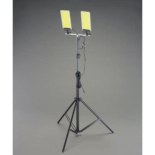 エスコ EA814AW-22 AC100V/70Wx2灯 作業灯/LED(スタンド付) 1個 （ご注文単位1個）【直送品】