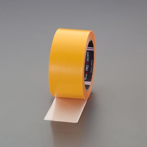 エスコ EA944RR-32 50mmx20m 油面用強力ラインテープ(黄) 1巻 （ご注文単位1巻）【直送品】