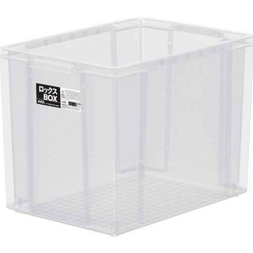 エスコ EA506MH-6 290x430x305mm/28L 収納ケース(クリア/フタ無) 1個 （ご注文単位1個）【直送品】