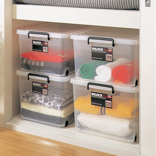 エスコ EA506MB-21 390x550x350mm バックル収納ケース(キャスタ-付) 1個 （ご注文単位1個）【直送品】