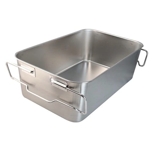 エスコ EA508SE-35 610x388x200mm 取手付トレー(ステンレス製) 1個 （ご注文単位1個）【直送品】