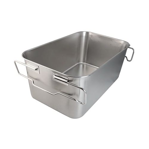 エスコ EA508SE-36 610x388x250mm 取手付トレー(ステンレス製) 1個 （ご注文単位1個）【直送品】