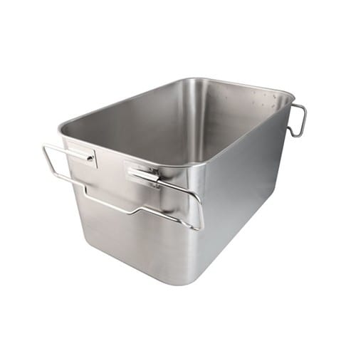 エスコ EA508SE-37 610x388x300mm 取手付トレー(ステンレス製) 1個 （ご注文単位1個）【直送品】