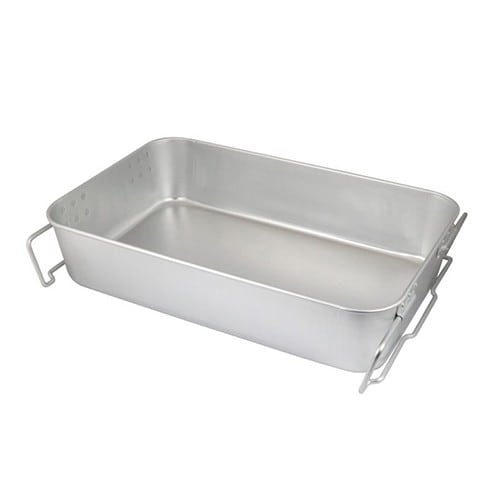 エスコ EA508SK-101 600x385x130mm 取手付トレー(アルミ製) 1個 （ご注文単位1個）【直送品】