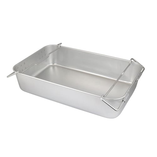 エスコ EA508SK-101 600x385x130mm 取手付トレー(アルミ製) 1個 (ご注文単位1個)【直送品】