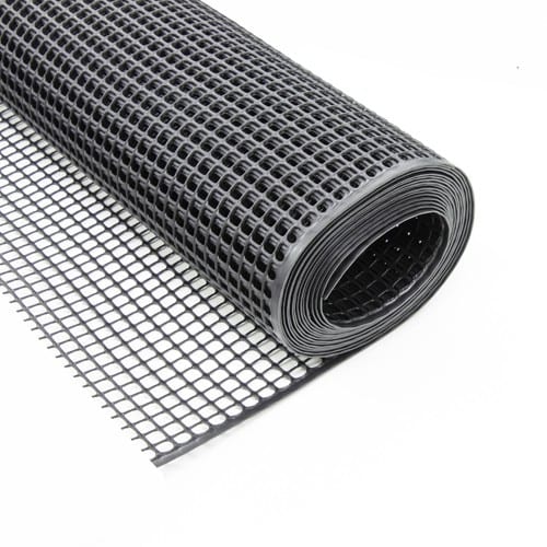 エスコ EA952AD-282 0.9x5m/9mm 万能多目的樹脂ネット(黒) 1巻 （ご注文単位1巻）【直送品】