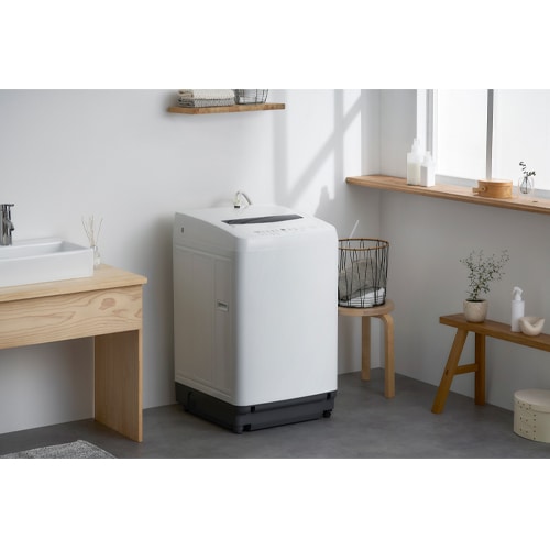 エスコ EA763Y-35A 10kg/553x600x 956mm 全自動洗濯機 1台 （ご注文単位1台）【直送品】