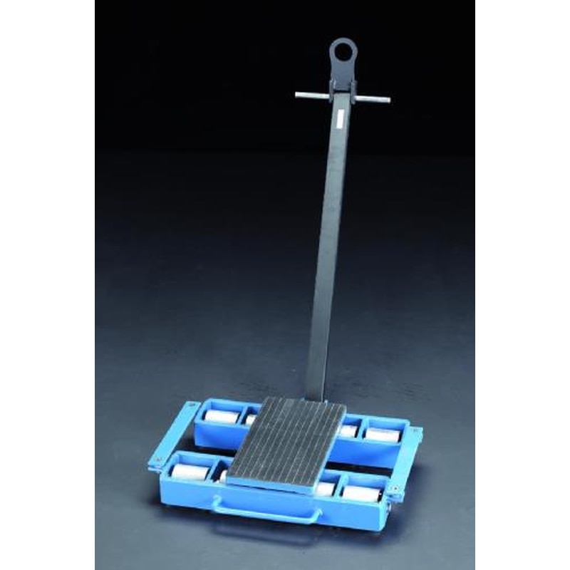 エスコ EA986DB-58 12.0tonトランスポートローラー(ハンドル付) 1個（ご注文単位1個）【直送品】