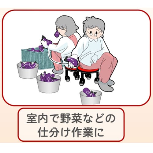 エスコ EA986EC-141A φ320x255mm ワークチェアー(ブラック/ブラック) 1台 （ご注文単位1台）【直送品】