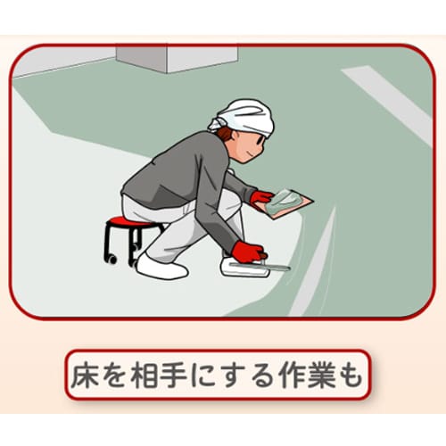 エスコ EA986EC-141A φ320x255mm ワークチェアー(ブラック/ブラック) 1台 （ご注文単位1台）【直送品】