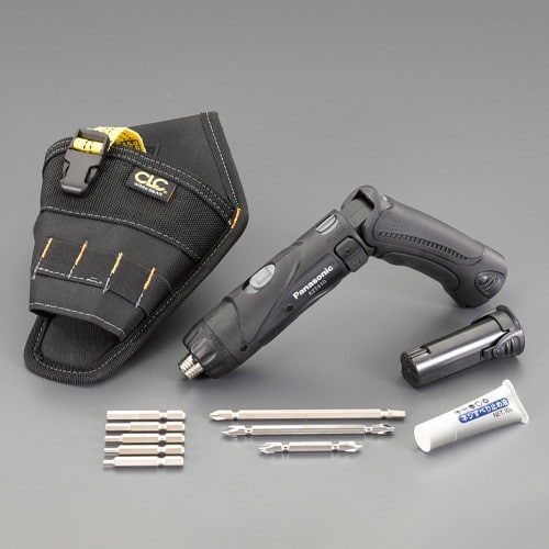 エスコ EA813PE-101A DC 3.6V ドライバードリルセット(充電式) 1セット (ご注文単位1セット)【直送品】