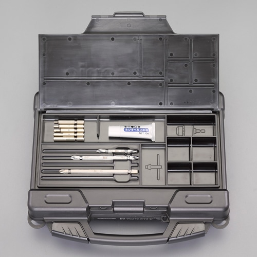 エスコ EA813PE-101A DC 3.6V ドライバードリルセット(充電式) 1セット (ご注文単位1セット)【直送品】