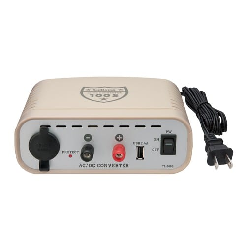 エスコ EA812JG-2 AC100V→DC12V/10A ホーム電源 1台 （ご注文単位1台）【直送品】