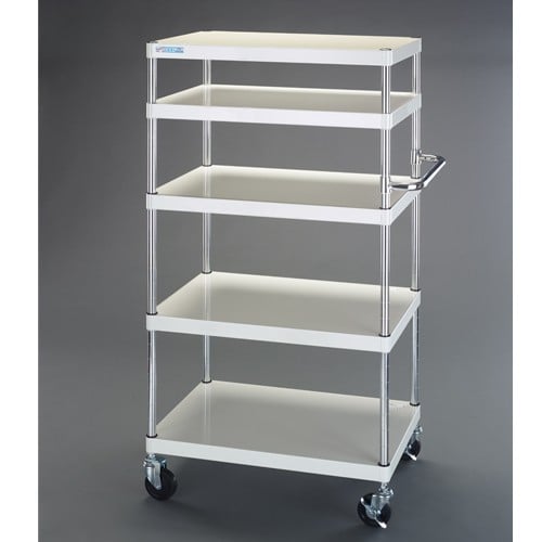 エスコ EA956SA-21 750x500x1500mm/5段 ツールワゴン 1台 （ご注文単位1台）【直送品】