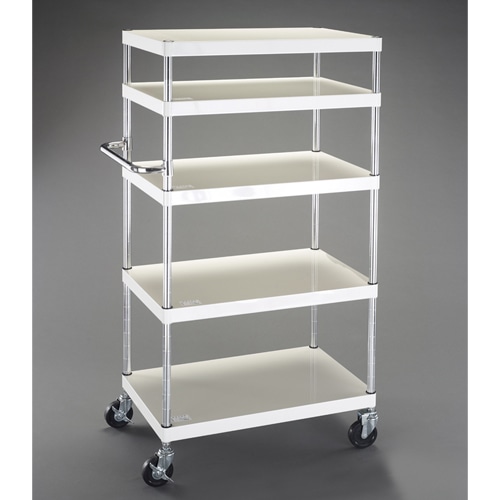 エスコ EA956SA-21 750x500x1500mm/5段 ツールワゴン 1台 （ご注文単位1台）【直送品】