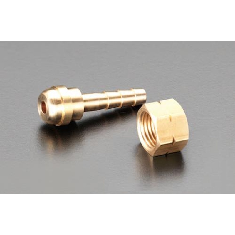 エスコ EA300-205 5mm溶接ホース用ステム(左ねじ) 1個（ご注文単位1個）【直送品】