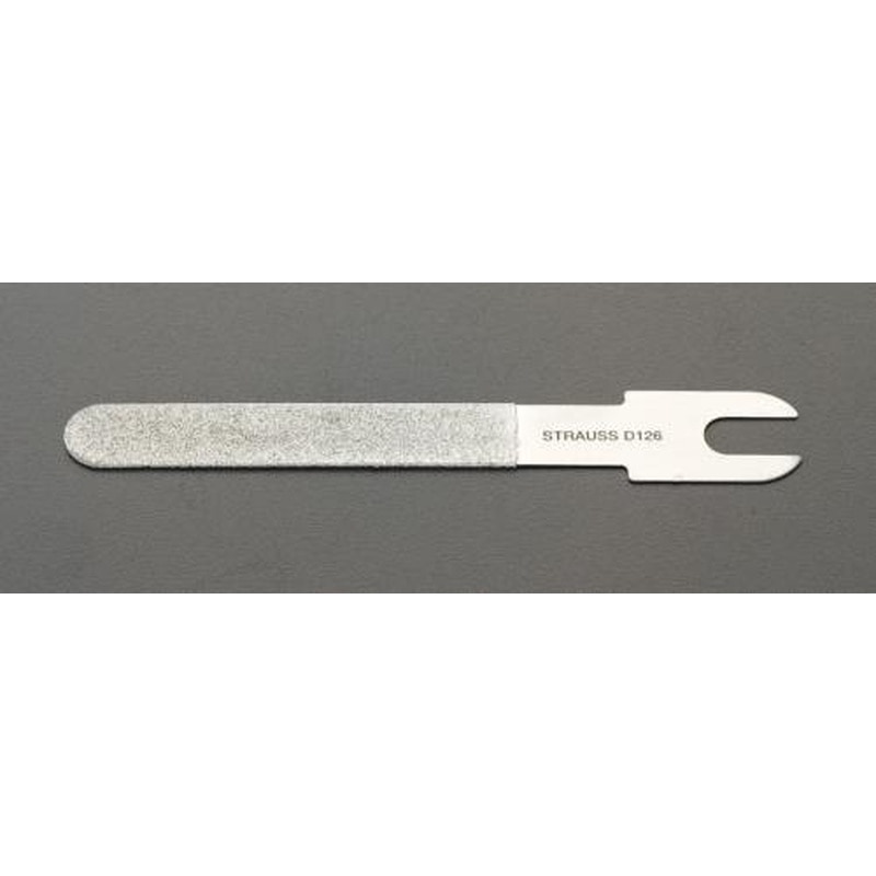 エスコ EA826VL-0.1 100x10x0.3mm/#1200ダイヤモンドヤスリ(平面用) 1個(ご注文単位1個)【直送品】