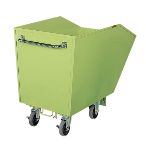 エスコ EA520LS-2 700x1200x874mm/300L スクラップ台車 1台 （ご注文単位1台）【直送品】