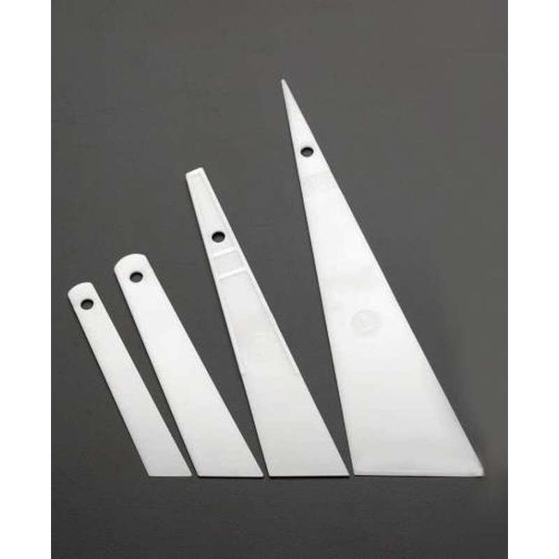 エスコ EA579AJ-30 4本組パテべらセット(プラスチック製) 1個(ご注文単位1個)【直送品】