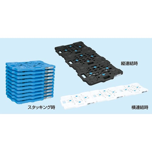 エスコ EA985P-51 900x600x58mm/100kg 物置ボード(5台) 1セット （ご注文単位1セット）【直送品】