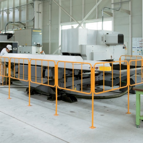 エスコ EA983DG-15 861x 938mm セーフティフェンス(連結用/スチール) 1台 (ご注文単位1台)【直送品】