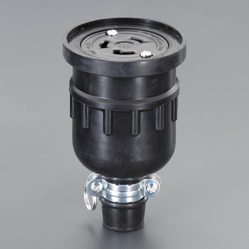 エスコ EA940BM-12 AC250V/30A防水型引掛コネクター(接地2P) 1個(ご注文単位1個)【直送品】