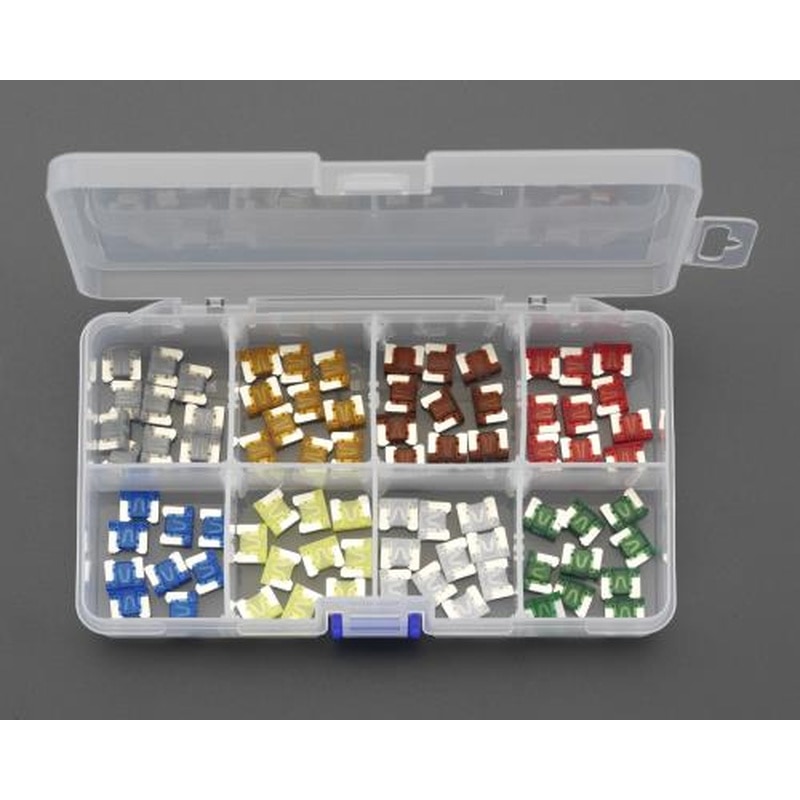 エスコ EA758ZS-20 2A-30A自動車用低背ヒューズセット 1個（ご注文単位1個）【直送品】