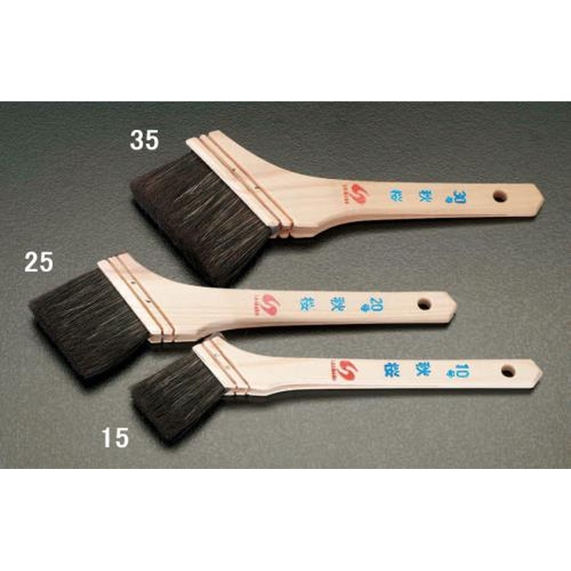 エスコ EA109M-25 20号油性用刷毛 1個（ご注文単位1個）【直送品】