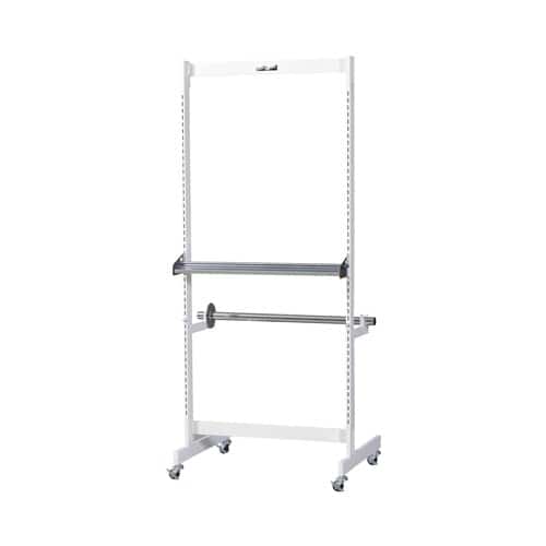 エスコ EA957AE-4 705x560x1549mm ロール材スタンド(カッターガイド付) 1台 （ご注文単位1台）【直送品】