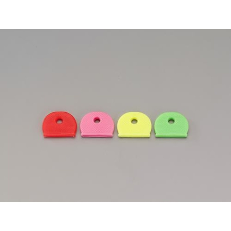 エスコ EA916ZL-123 26x19mmキーキャップ(4色セット) 1個（ご注文単位1個）【直送品】