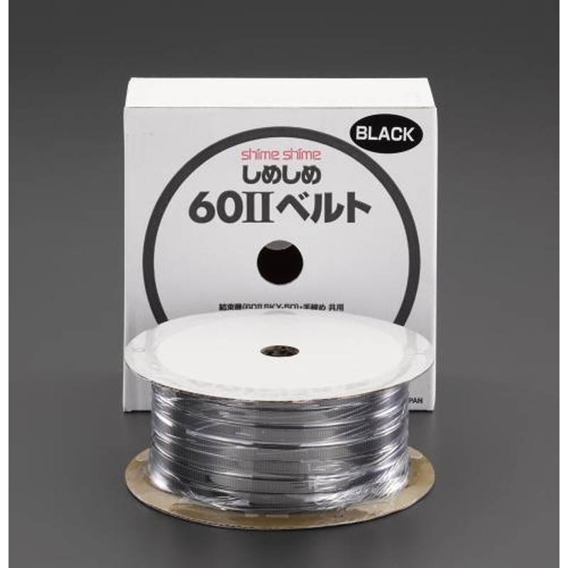 エスコ EA475SC-11 6mmx50mベルト(黒) 1個（ご注文単位1個）【直送品】