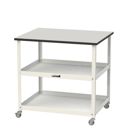 エスコ EA956KG-14 750x600x738mm 天板付ツールワゴン(クリーンルーム対応) 1台 （ご注文単位1台）【直送品】