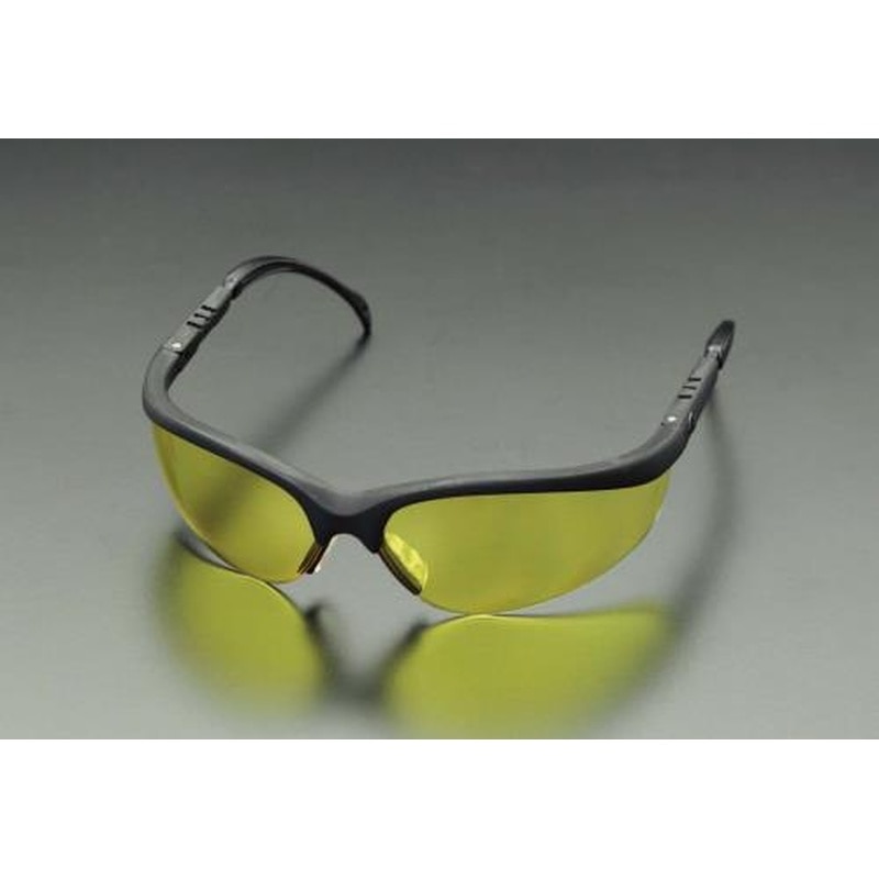 エスコ EA800CG-15 保護めがね(アンバー) 1個（ご注文単位1個）【直送品】