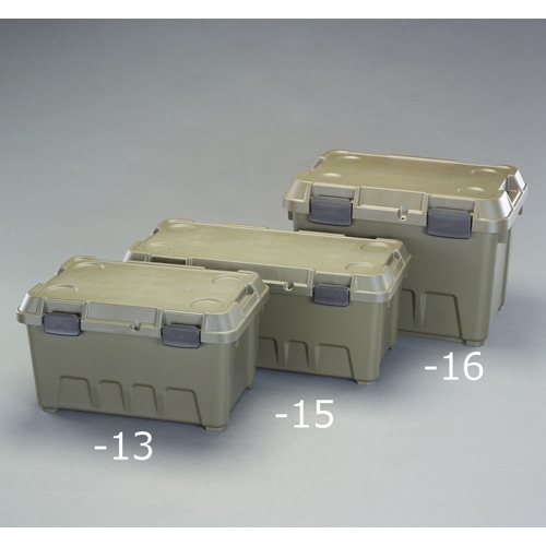 エスコ EA506NA-13 600x379x333mm/45.0L 収納ボックス(OD/6個) 1個 （ご注文単位1個）【直送品】
