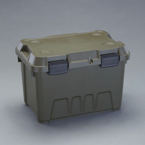 エスコ EA506NA-16 699x479x470mm/90.6L 収納ボックス(OD/3個) 1個 （ご注文単位1個）【直送品】