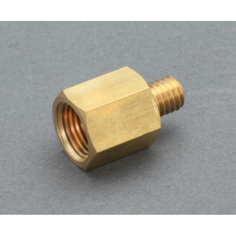 エスコ EA141AY-126 M6xRc1/8”中間ニップルソケット 1個（ご注文単位1個）【直送品】