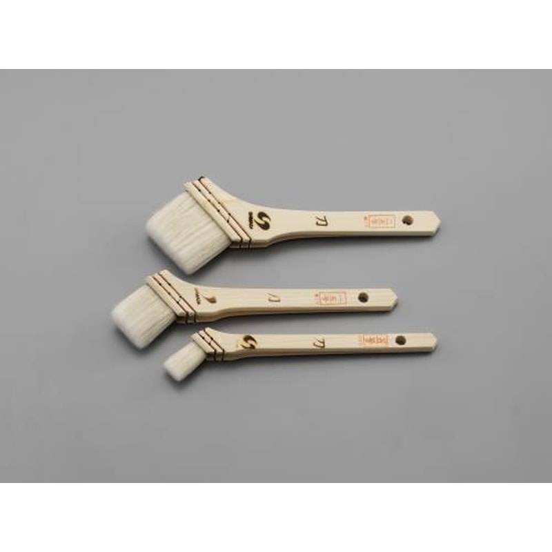 エスコ EA109LA-37 3本組万能刷毛 1個（ご注文単位1個）【直送品】