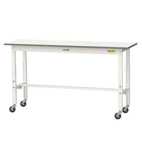 エスコ EA956TD-123 1500x450x685-985mm ワークテーブル(キャスター付) 1台 （ご注文単位1台）【直送品】