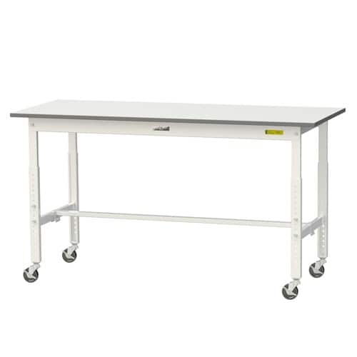 エスコ EA956TD-129 1500x600x685-985mm ワークテーブル(キャスター付) 1台 （ご注文単位1台）【直送品】