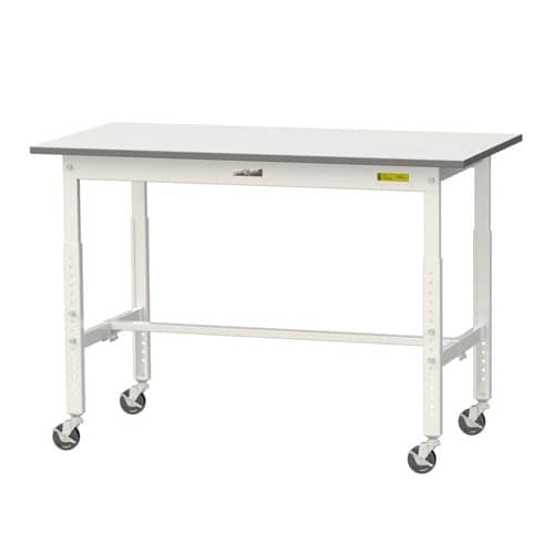 エスコ EA956TD-128 1200x600x685-985mm ワークテーブル(キャスター付) 1台 （ご注文単位1台）【直送品】