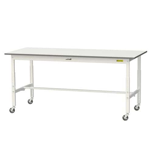 エスコ EA956TD-135 1800x750x685-985mm ワークテーブル(キャスター付) 1台 (ご注文単位1台)【直送品】