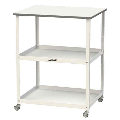 エスコ EA956KG-9 750x600x950mm ツールワゴン(作業天板付) 1台 （ご注文単位1台）【直送品】