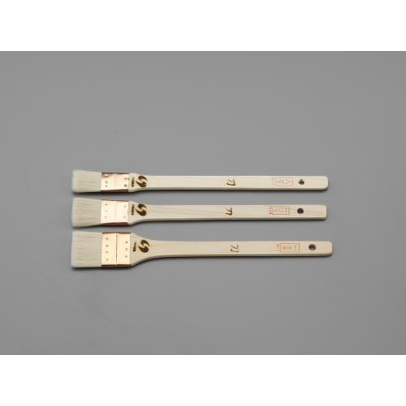 エスコ EA109HN-47B 3本組目地用刷毛 1個（ご注文単位1個）【直送品】