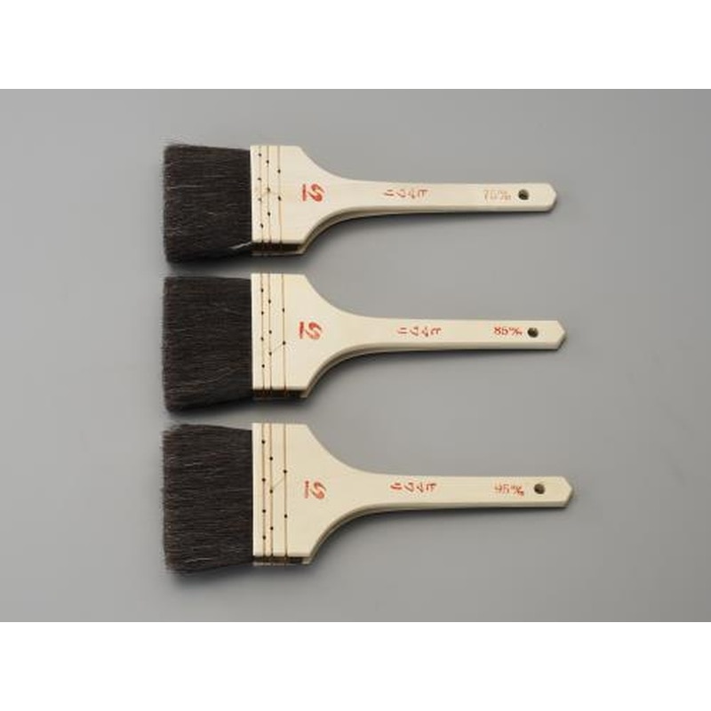 エスコ EA109ME-24 3本組万能刷毛 1個（ご注文単位1個）【直送品】