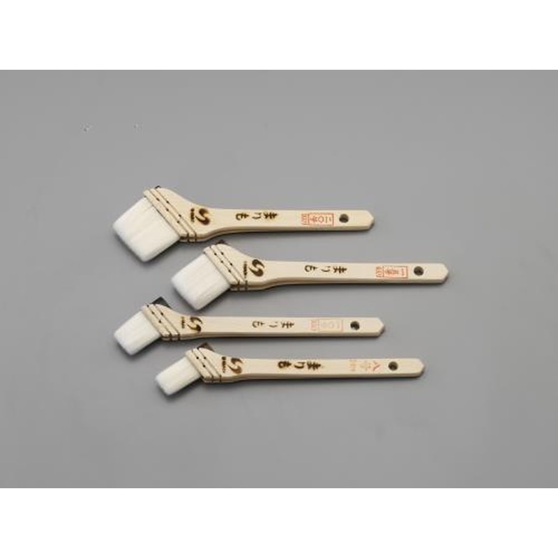 エスコ EA109LB-30 4本組水性塗料用薄口刷毛 1個（ご注文単位1個）【直送品】