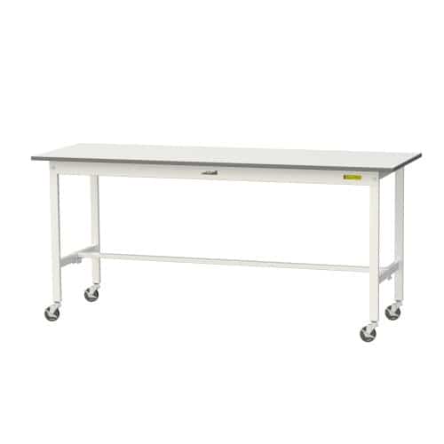 エスコ EA956TC-7AA 1800x600x825mm ワークテーブル(キャスター付) 1台 (ご注文単位1台)【直送品】