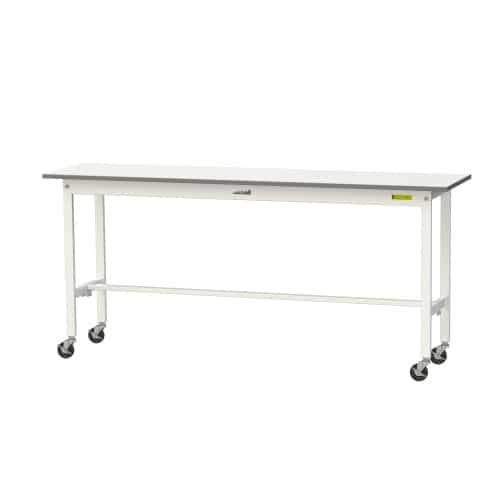 エスコ EA956TC-7 1800x450x825mm ワークテーブル(キャスター付) 1台 (ご注文単位1台)【直送品】