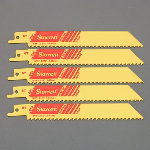 エスコ EA857SC-11A 152mmx 6T レシプロソーブレード(木工用/5枚) 1束 (ご注文単位1束)【直送品】